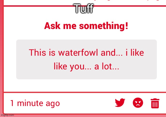 Tuff | made w/ Imgflip meme maker