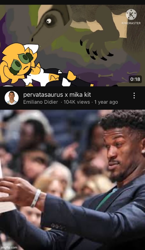 image tagged in jimmy butler looking at paper meme | made w/ Imgflip meme maker