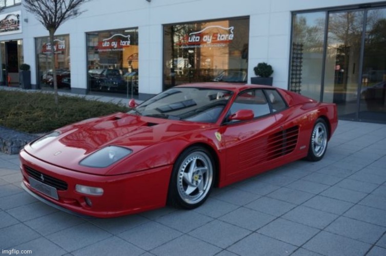 1995 Ferrari Testarossa | made w/ Imgflip meme maker