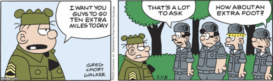 Beetle Bailey | image tagged in comics | made w/ Imgflip meme maker