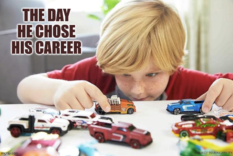 THE DAY HE CHOSE HIS CAREER | made w/ Imgflip meme maker