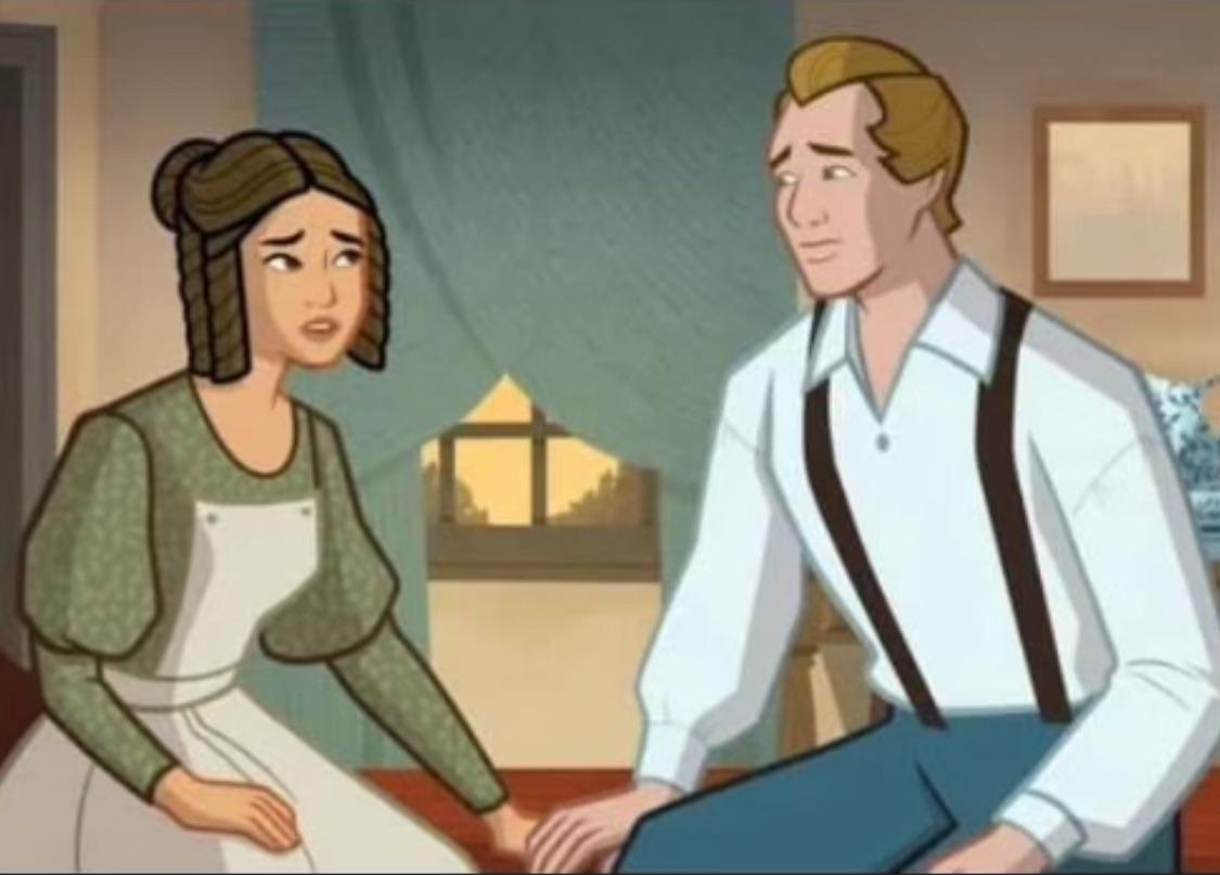 Joseph and Emma Blank Meme Template