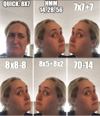Kombucha Girl multiplying Blank Meme Template