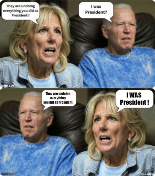 End of an Error (Thank God) | image tagged in jill joe was president meme | made w/ Imgflip meme maker