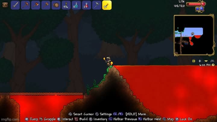 Average Legendary Mode ForTheWorthy moment | image tagged in terraria,legendary mode,gaming,video games,nintendo switch,screenshot | made w/ Imgflip meme maker