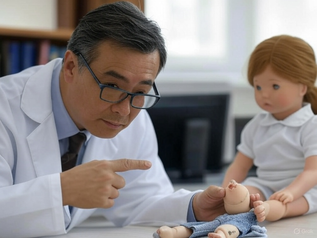 Psychiatrist doll JPP Blank Meme Template