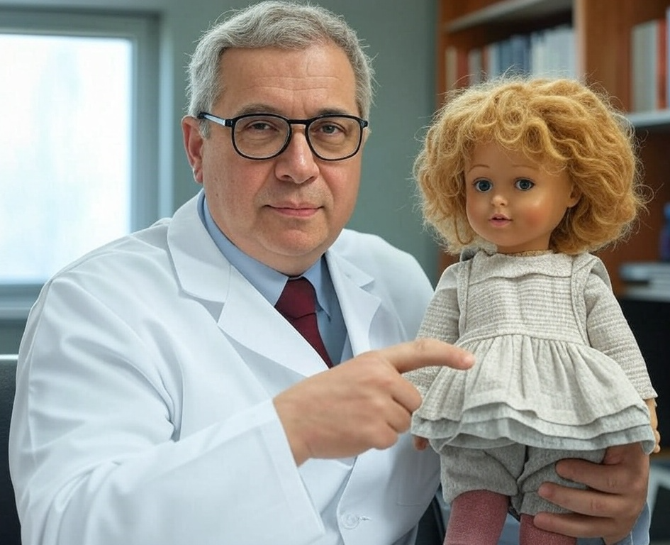 Psychiatrist doll JPP Blank Meme Template