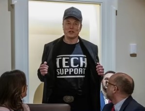 High Quality Elon Tech Support Blank Meme Template