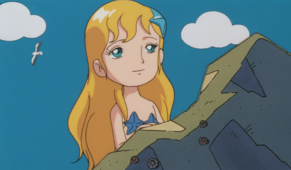 mermaid looking Blank Meme Template