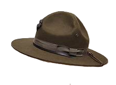 USMC Drill Instructor Cover/Hat Transparent Meme Template