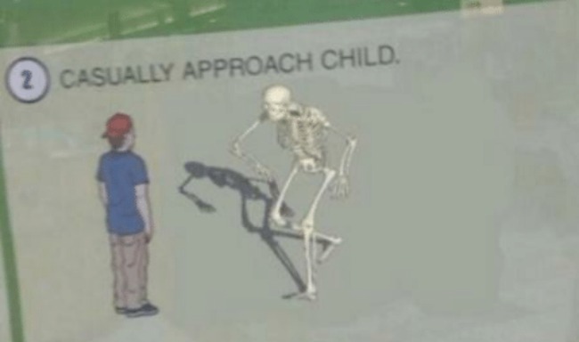 Casually Approach Child | image tagged in casually approach child | made w/ Imgflip meme maker