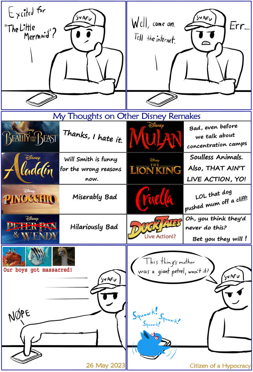 disney remakes be like Blank Meme Template