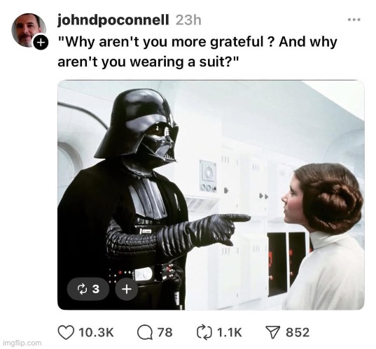 Suit up | image tagged in suit,grateful | made w/ Imgflip meme maker