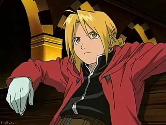 Edward Elric | image tagged in edward elric | made w/ Imgflip meme maker