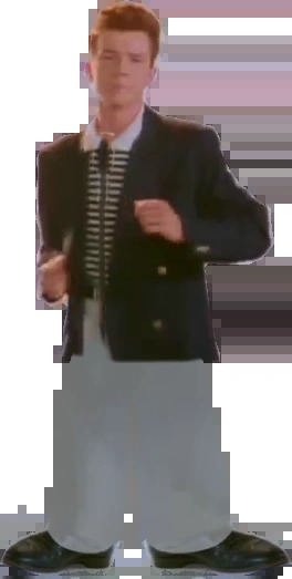 rick astley Blank Meme Template