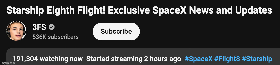 i just want actually relevant space news not this botted garbage with 190k fake viewers ☠️☠️ | made w/ Imgflip meme maker