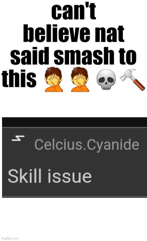 I'm so prettyyyyy | image tagged in can t believe nat said smash to this | made w/ Imgflip meme maker