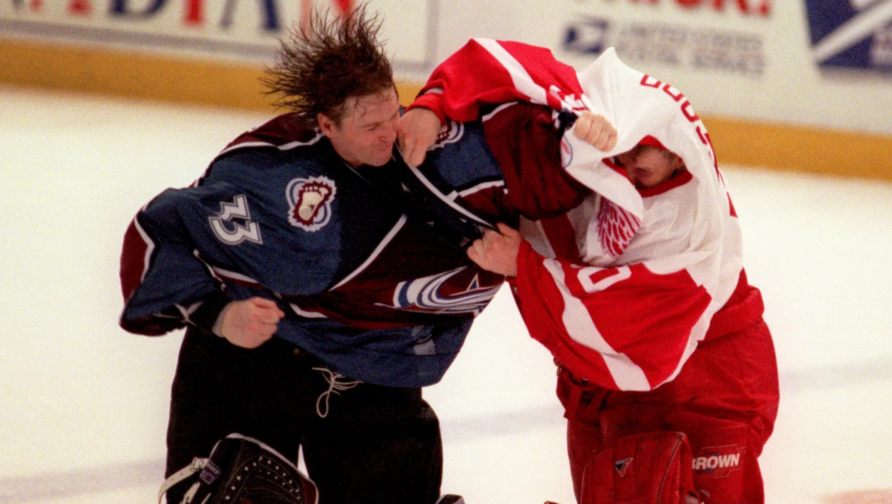 High Quality Redwings Avs fight Blank Meme Template