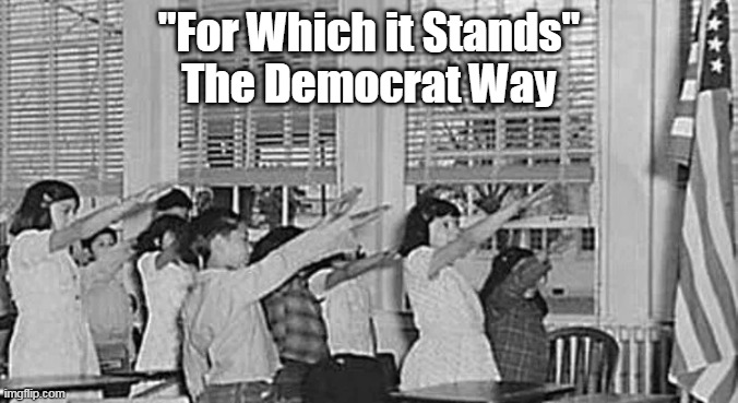 "For Which it Stands"
The Democrat Way | made w/ Imgflip meme maker
