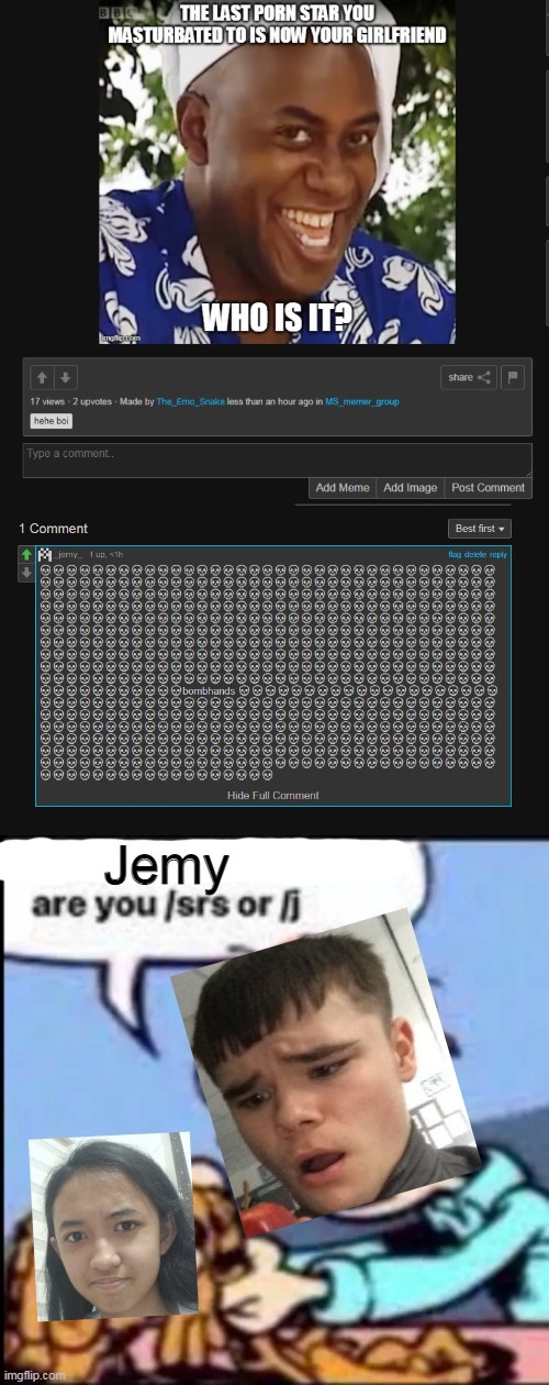 I deadass miss jemy | made w/ Imgflip meme maker
