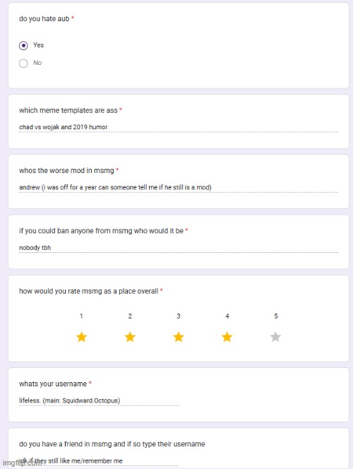 andrew still is mod | made w/ Imgflip meme maker