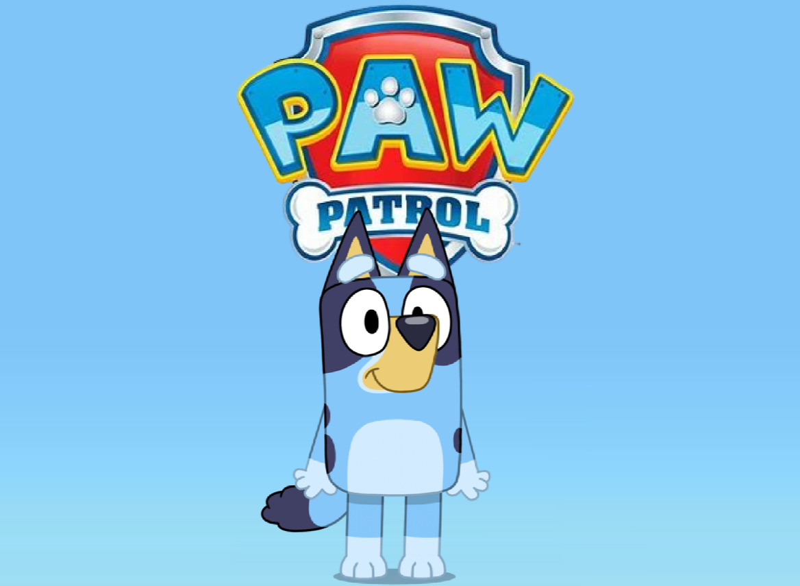 Bluey Theme Song (that's Paw Patrol not Bluey) Blank Meme Template