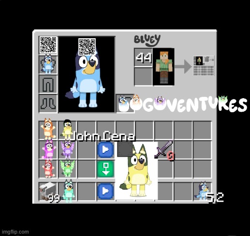 Just a normal inventory. | image tagged in minecraft inventory | made w/ Imgflip meme maker