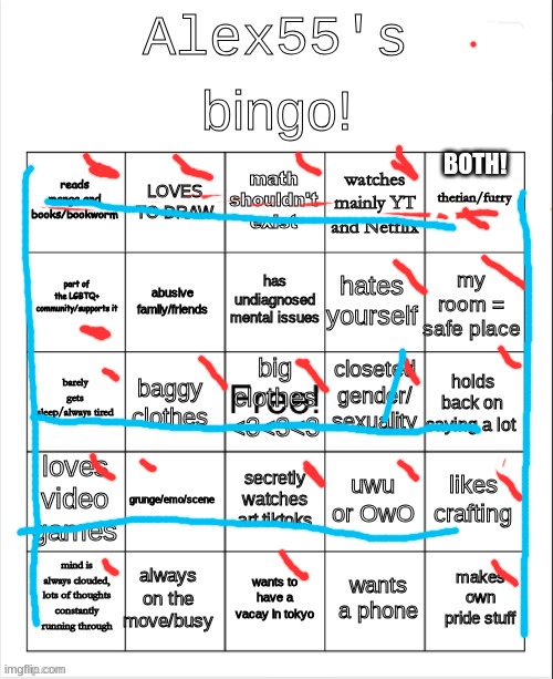 BINGO!! | BOTH! | image tagged in alex55's bingo,bingo | made w/ Imgflip meme maker