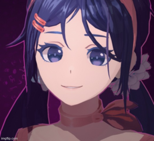 Mita Smirk | image tagged in mita smirk | made w/ Imgflip meme maker