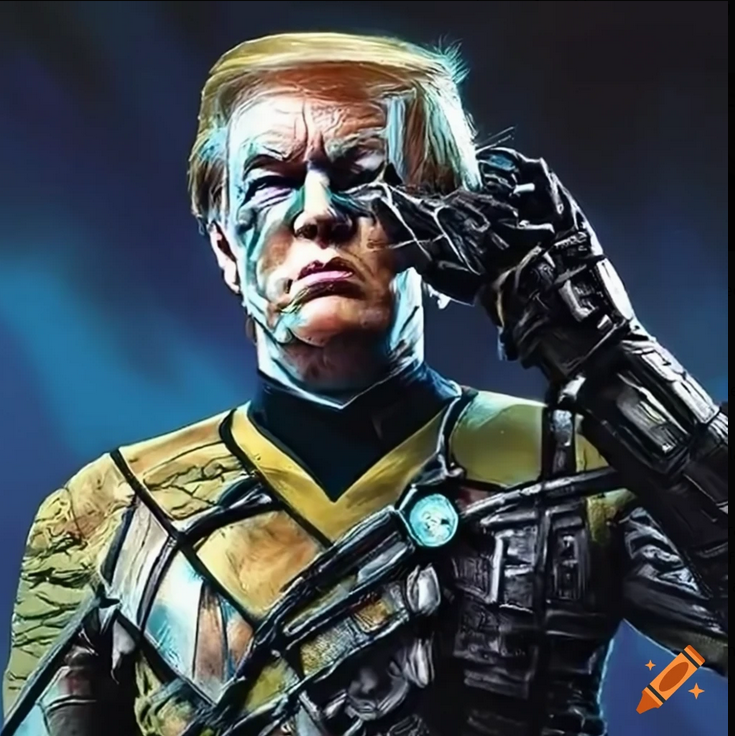 Trump Borg Blank Meme Template