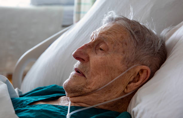 Sick Old Man Blank Meme Template