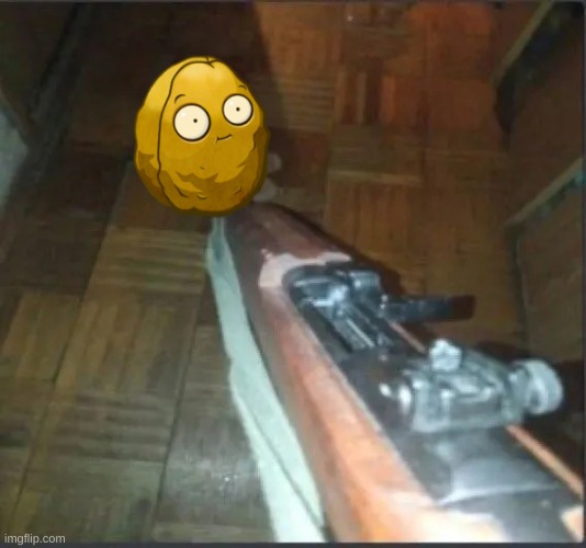 Gun pointing at freddy | image tagged in gun pointing at freddy | made w/ Imgflip meme maker