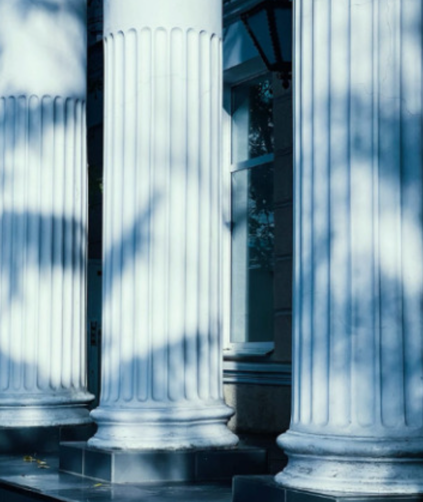 Pillars. Blank Meme Template