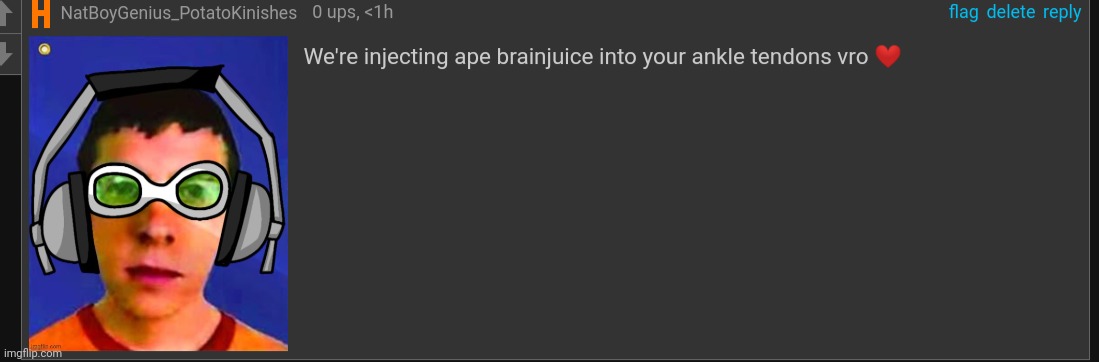 Ape brainjuice | image tagged in ape brainjuice | made w/ Imgflip meme maker