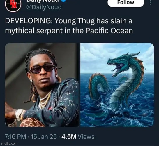 Young thug | made w/ Imgflip meme maker