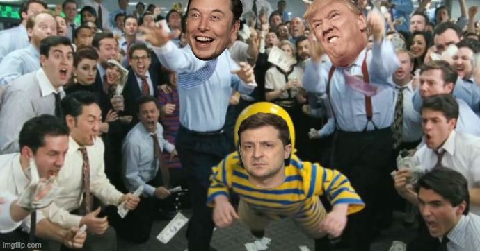 Elon and Trump taking out the trash | image tagged in midget,midget tossing,zelensky,donald trump,elon musk | made w/ Imgflip meme maker