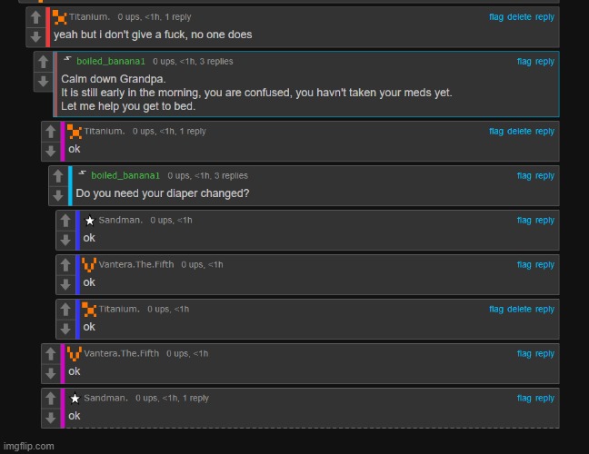 ok | made w/ Imgflip meme maker