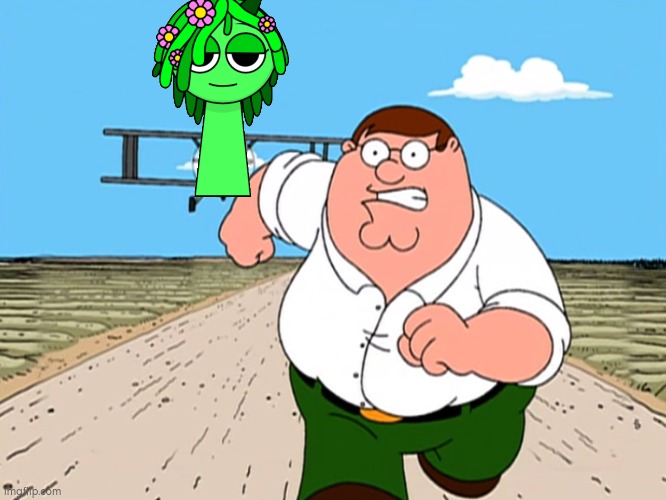 RUN AWAY | image tagged in peter griffin running away | made w/ Imgflip meme maker