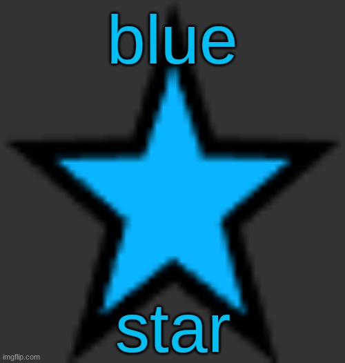 this is  not zeta posting | blue; star | image tagged in bluestar | made w/ Imgflip meme maker