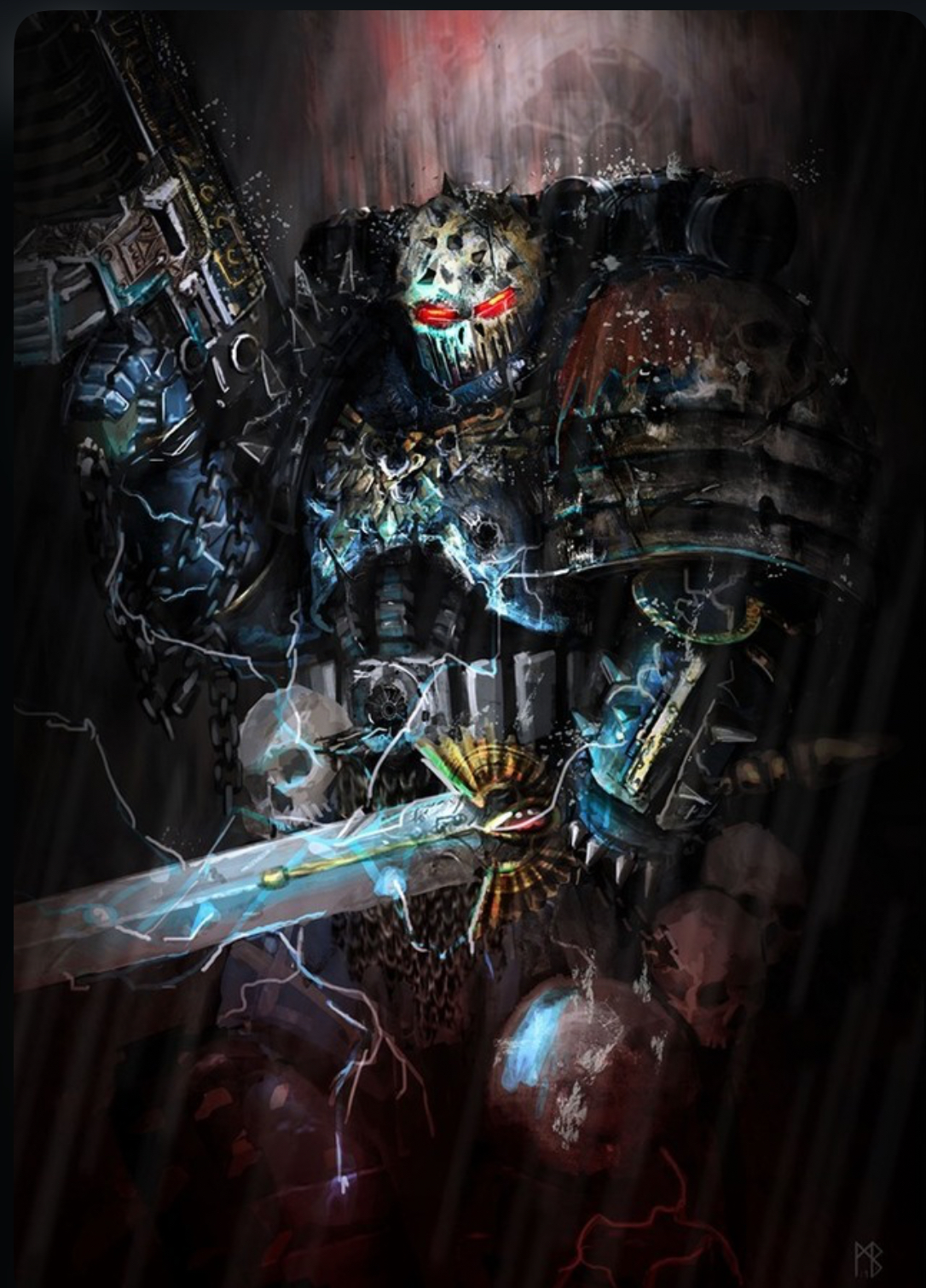 Talos-night lord Blank Meme Template