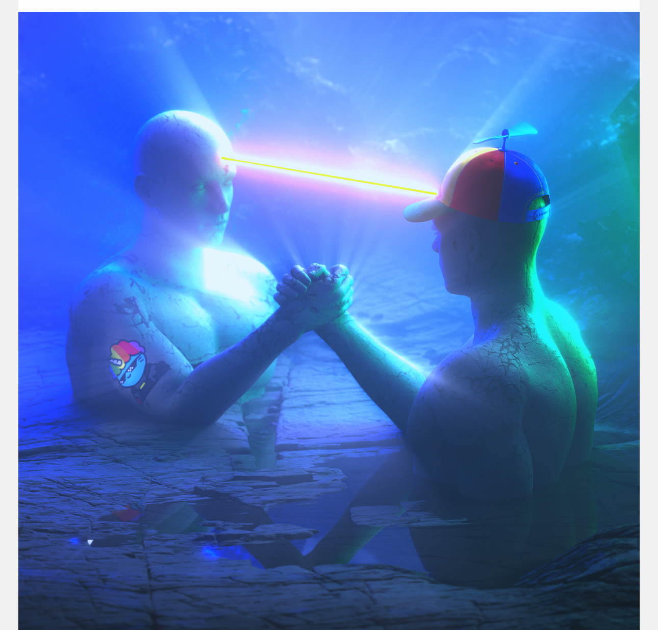 Beanie x Farokh Blank Meme Template