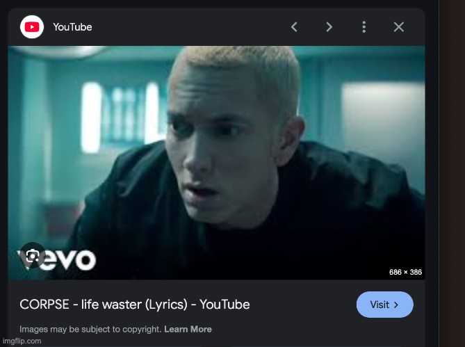 omg eminem is corpse husband | made w/ Imgflip meme maker