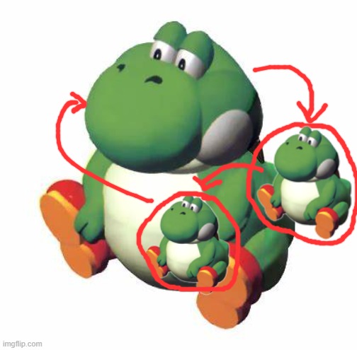 ong | image tagged in big yoshi | made w/ Imgflip meme maker