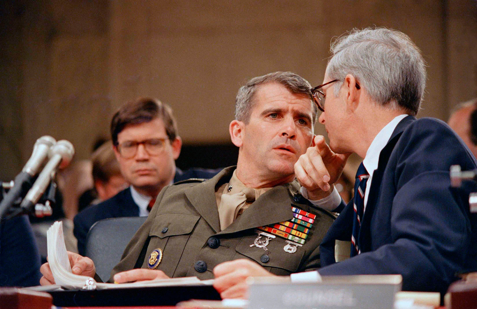 oliver north Blank Meme Template