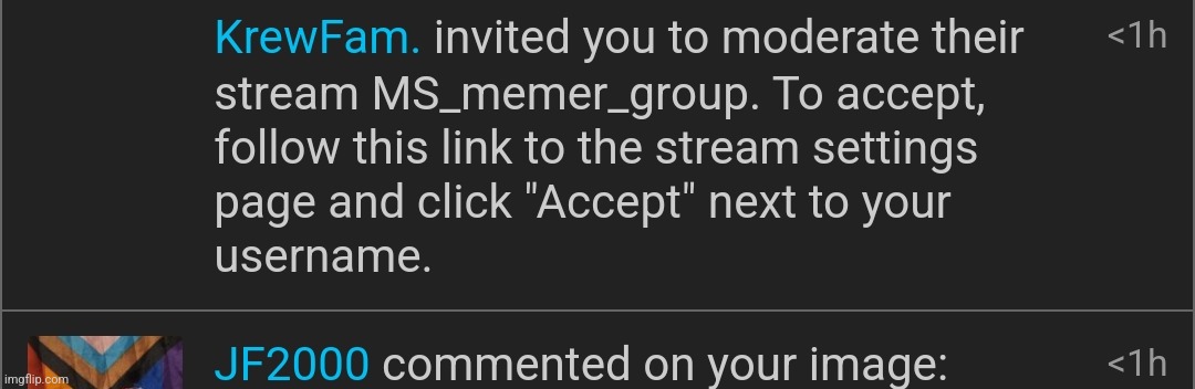 LETS FUCKING GO IM A MOD | made w/ Imgflip meme maker