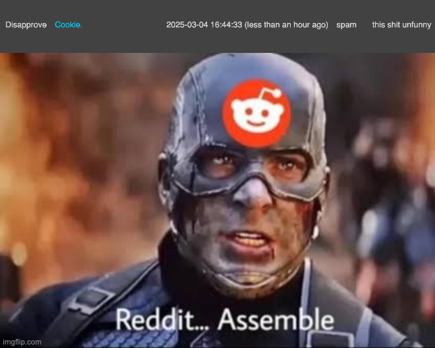 image tagged in reddit assemble | made w/ Imgflip meme maker