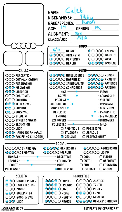 I did the thing!!!!!!!!!!!!!!!!!!!!!!!!!!!!! such wowz (Ade: youre so pretty) | image tagged in character sheet by cparrisart | made w/ Imgflip meme maker