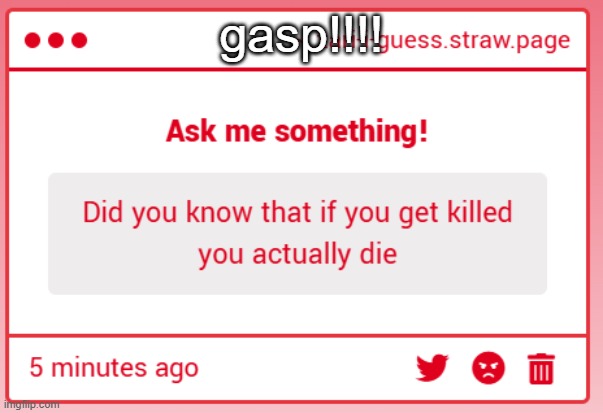 gasp!!!! | made w/ Imgflip meme maker