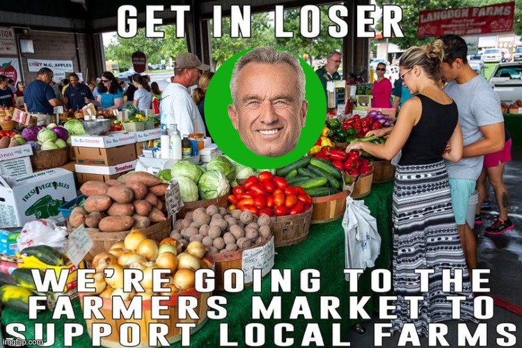 Support the farmers market | image tagged in farmers,market | made w/ Imgflip meme maker