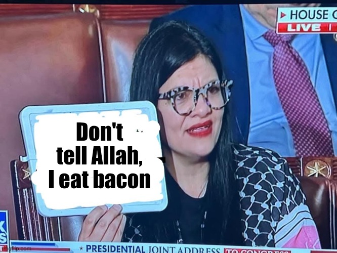 Don't tell Allah,
I eat bacon | made w/ Imgflip meme maker